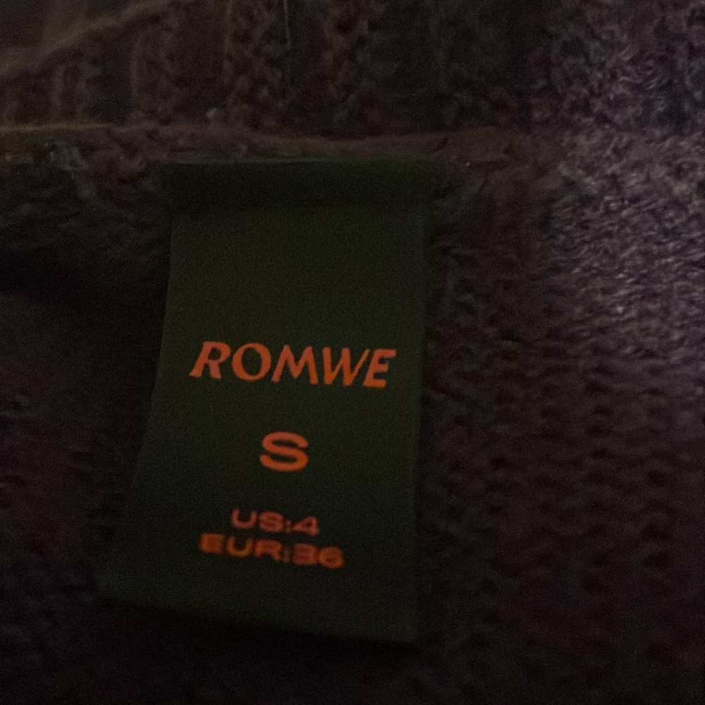 ROMWE Purple Cardigan with Star and Moon Embroidery - Picture 13 of 16